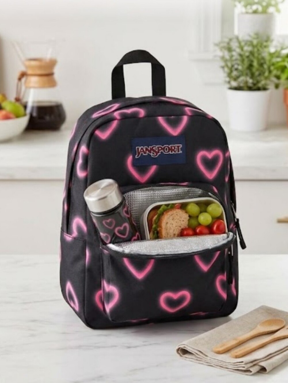 NEW! JanSport Big Break Insulated Dual Compartment Lunch Bag NWT